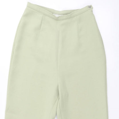 Womens UK Size 10 BHS Regular Fit  Green Trousers