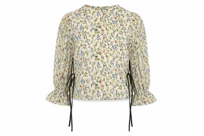 Womens UK Size 6 Fashion Union Green Basic Blouse