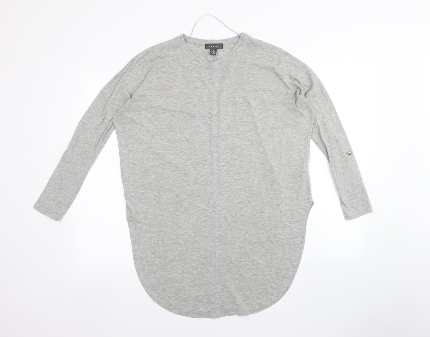 Primark Womens Grey   Basic T-Shirt Size S