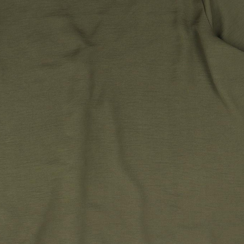 Womens UK Size 16 Matalan Green Basic Button-Up