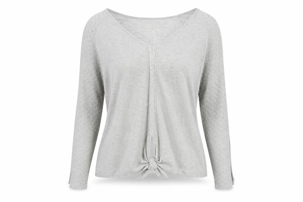 Womens UK Size 12 Marks and Spencer Grey Pullover Jumper