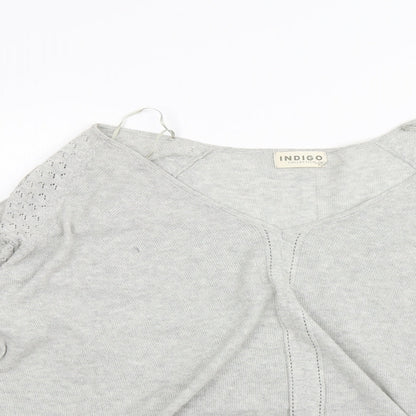 Womens UK Size 12 Marks and Spencer Grey Pullover Jumper