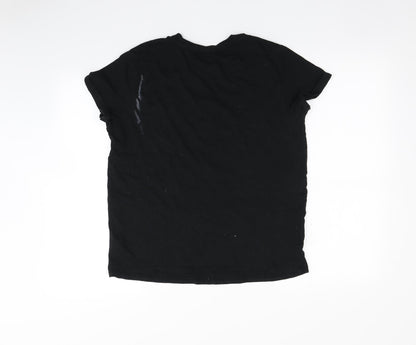 George Womens Black   Basic T-Shirt Size M  - Minnie mouse