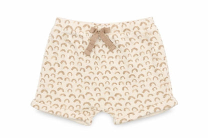 Front view of George Baby Beige Cropped Trousers, size 3-6, Months