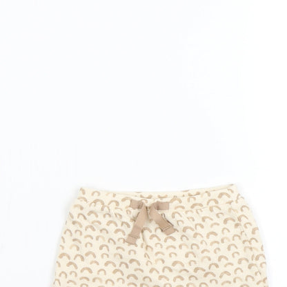 George Baby Beige   Cropped Trousers Size 3-6 Months