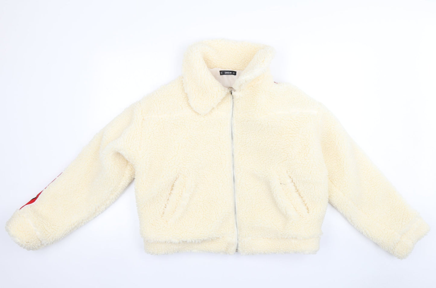 SheIn Womens Beige   Jacket  Size L