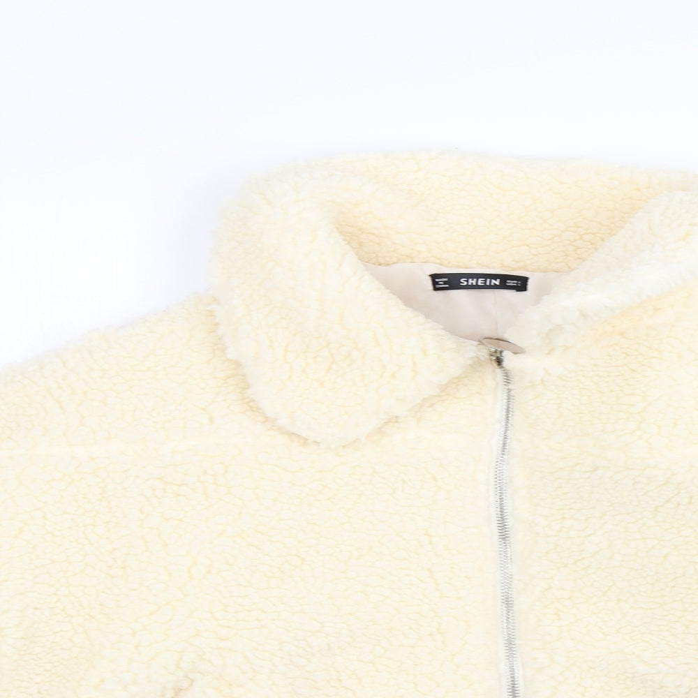 SheIn Womens Beige   Jacket  Size L