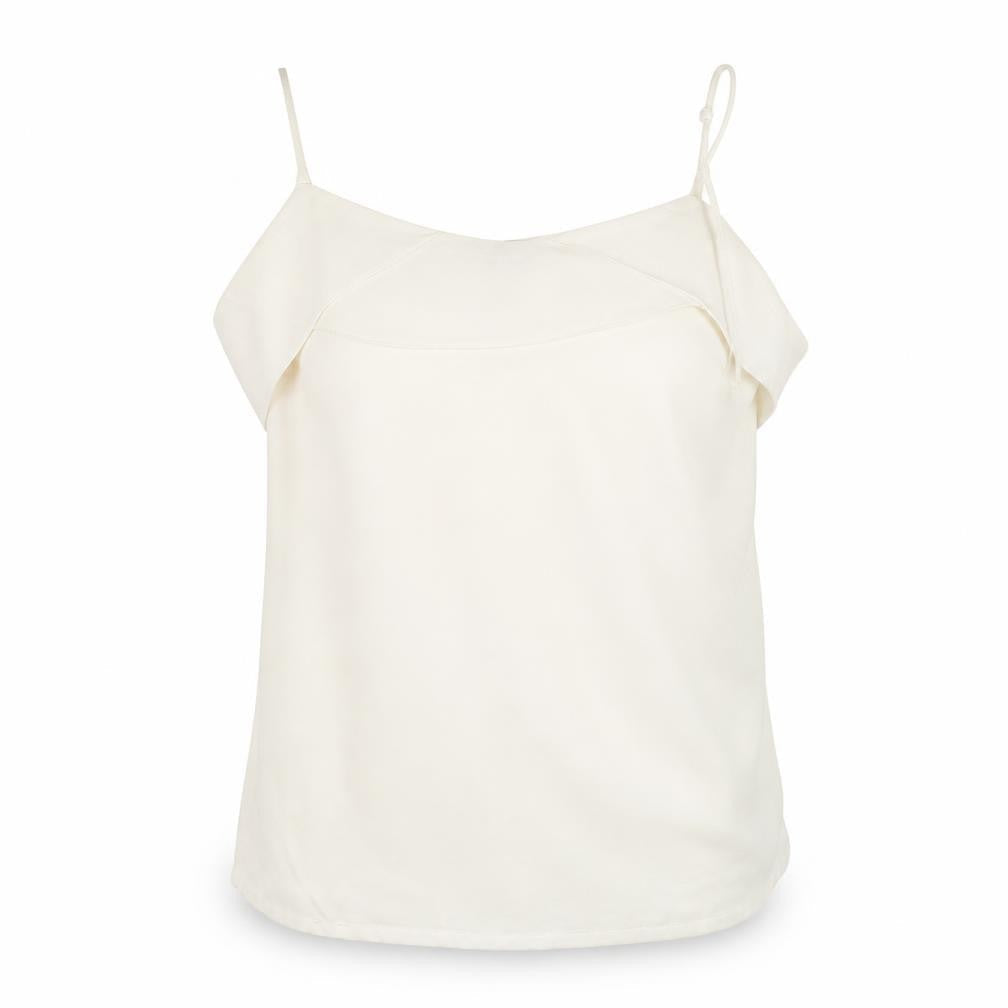 Womens UK Size 12 Cameo Rose White Basic T-Shirt