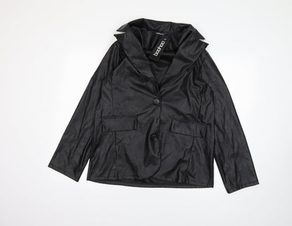 Womens UK Size 12 Boohoo Black Jacket