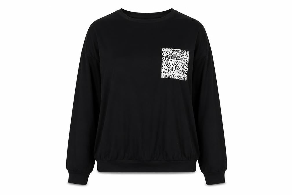 Womens UK Size M Primark Black Pullover Jumper