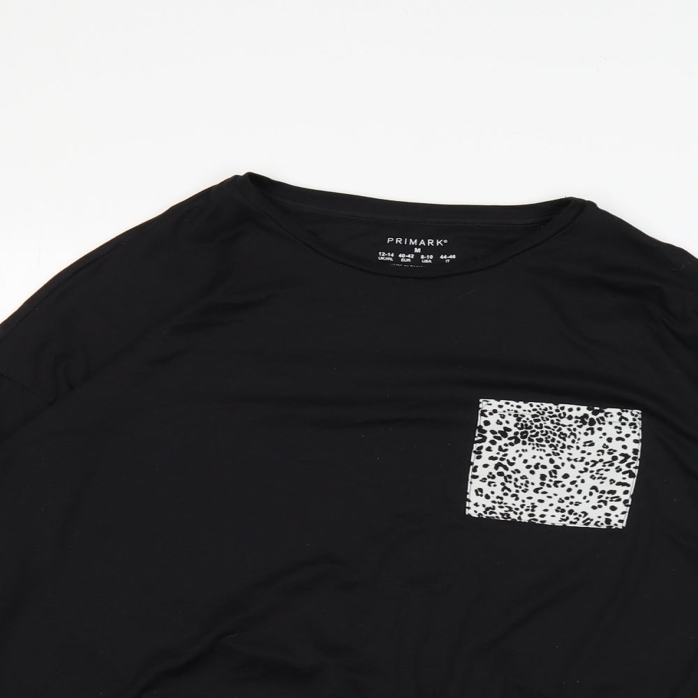 Primark Womens Black   Pullover Jumper Size M