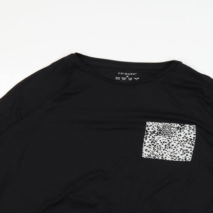 Primark Womens Black   Pullover Jumper Size M