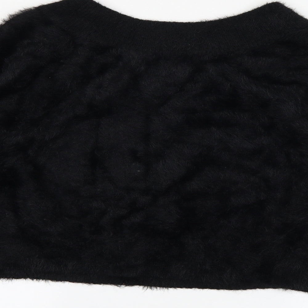 Womens UK Size L New Look Black Pullover Jumper
