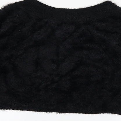 Womens UK Size L New Look Black Pullover Jumper