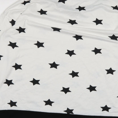 Matalan Mens White Polka Dot  Pullover Jumper Size L