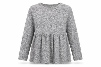 Womens UK Size 12 Dorothy Perkins Grey Basic T-Shirt