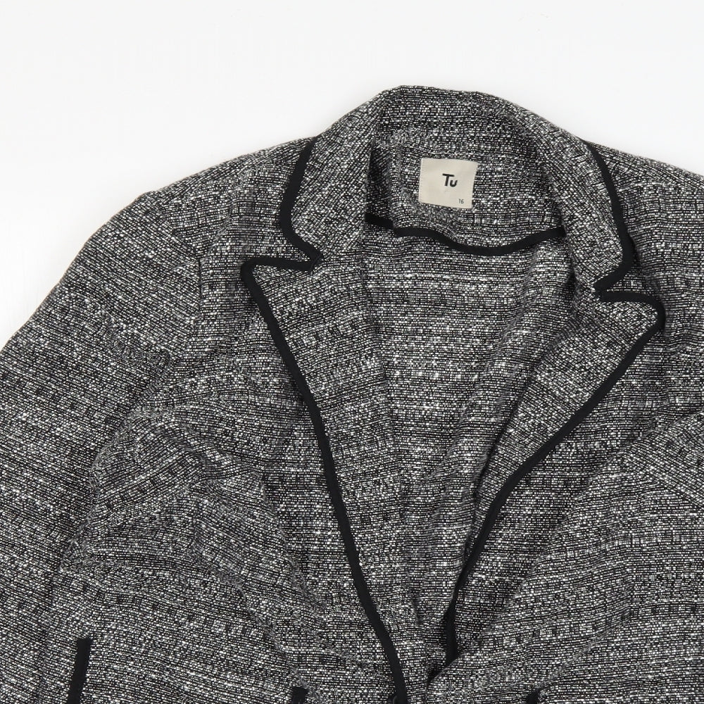 TU Womens Grey   Jacket  Size 16