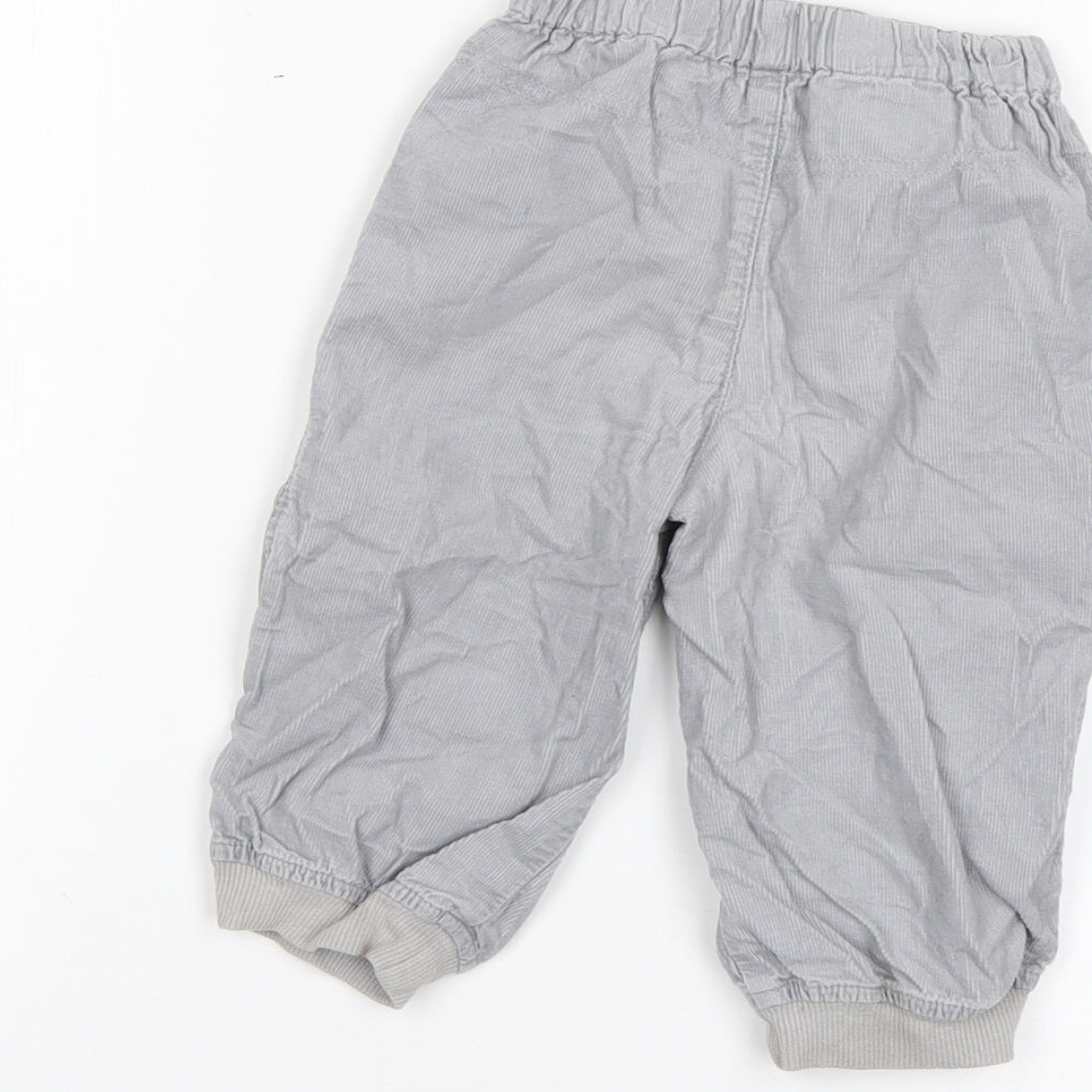George Baby Grey   Jogger Trousers Size 9-12 Months