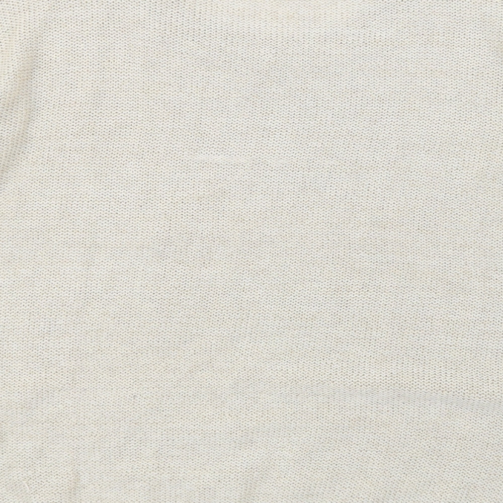 Womens UK Size S RESERVED Beige Pullover Jumper