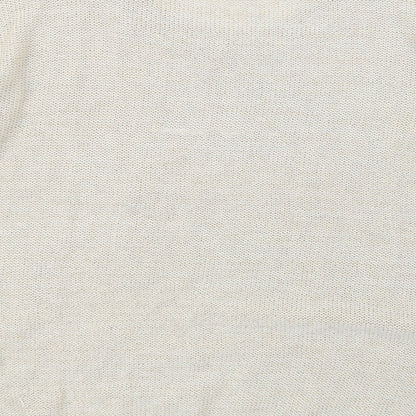 Womens UK Size S RESERVED Beige Pullover Jumper