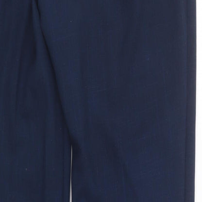 La Beeby Womens Blue   Trousers  Size 8 L27.5 in