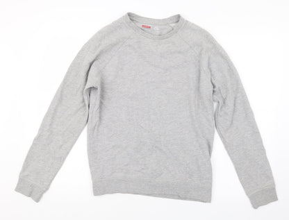 Topman Mens Grey   Pullover Jumper Size S