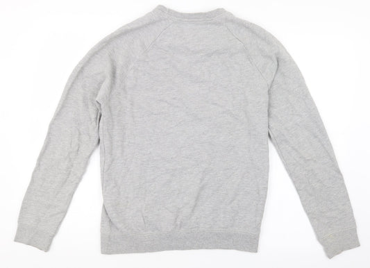 Topman Mens Grey   Pullover Jumper Size S