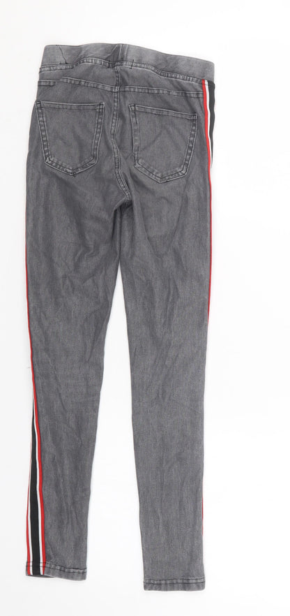 H&M Girls Grey  Denim Jegging Jeans Size 10 Years