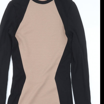 Divided by H&M Womens Black   T-Shirt Dress  Size 10