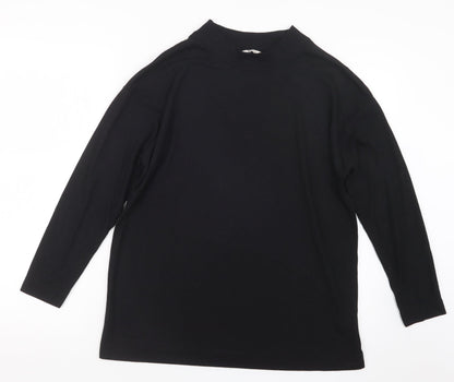Womens UK Size 10 TU Black Basic T-Shirt