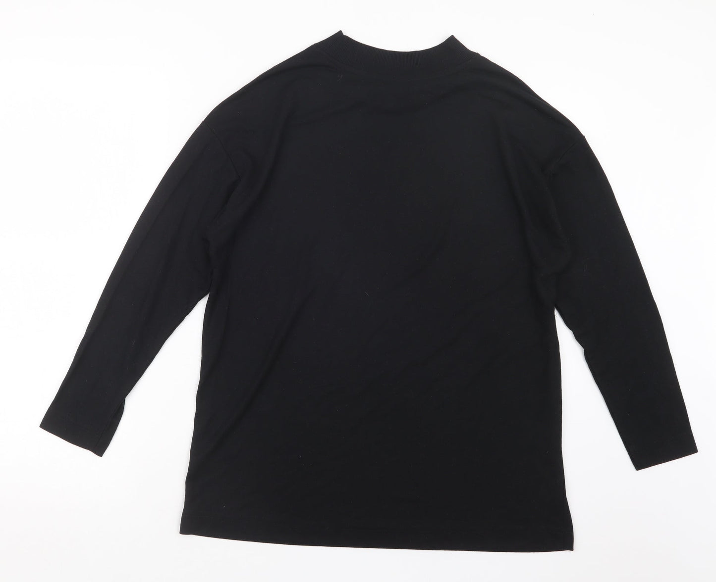 Womens UK Size 10 TU Black Basic T-Shirt