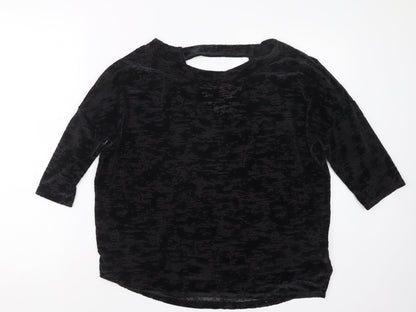 NEXT Womens Black   Basic T-Shirt Size 12
