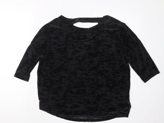 NEXT Womens Black   Basic T-Shirt Size 12