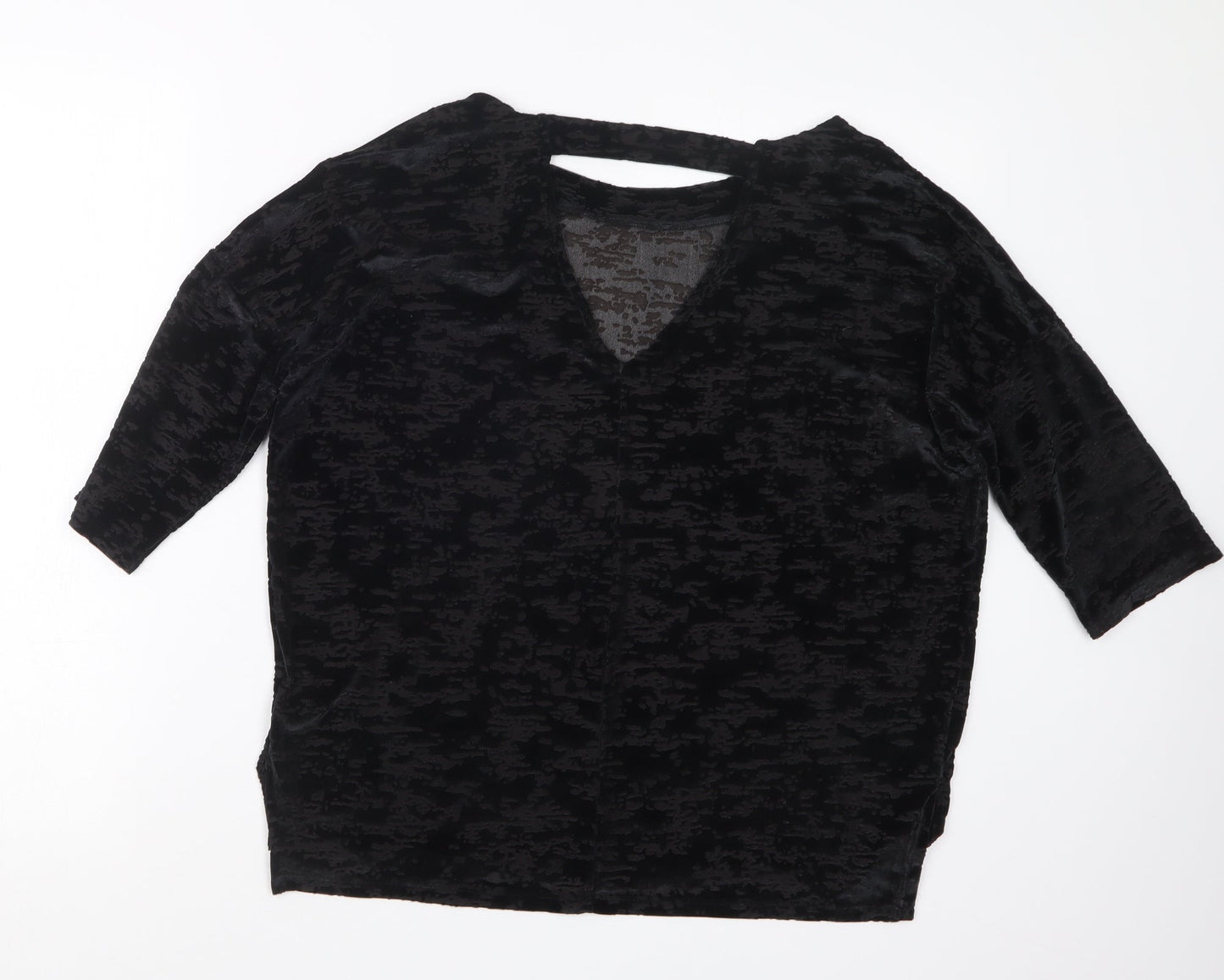 NEXT Womens Black   Basic T-Shirt Size 12