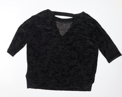 NEXT Womens Black   Basic T-Shirt Size 12