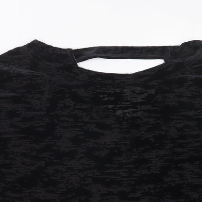 NEXT Womens Black   Basic T-Shirt Size 12