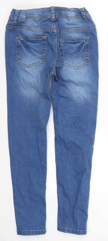 Denim Co Girls Blue  Denim Skinny Jeans Size 9-10 Years
