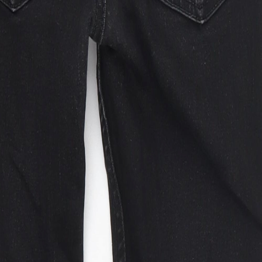 H&M Girls Black  Denim Skinny Jeans Size 10 Years