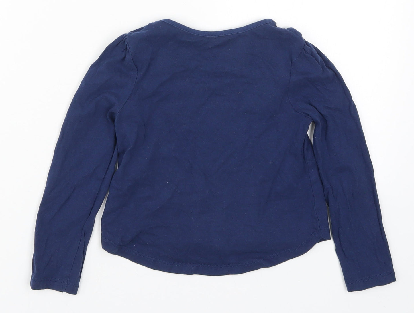 TU Boys Blue   Basic T-Shirt Size 4 Years