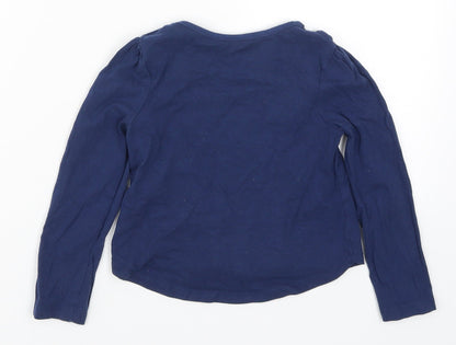 TU Boys Blue   Basic T-Shirt Size 4 Years