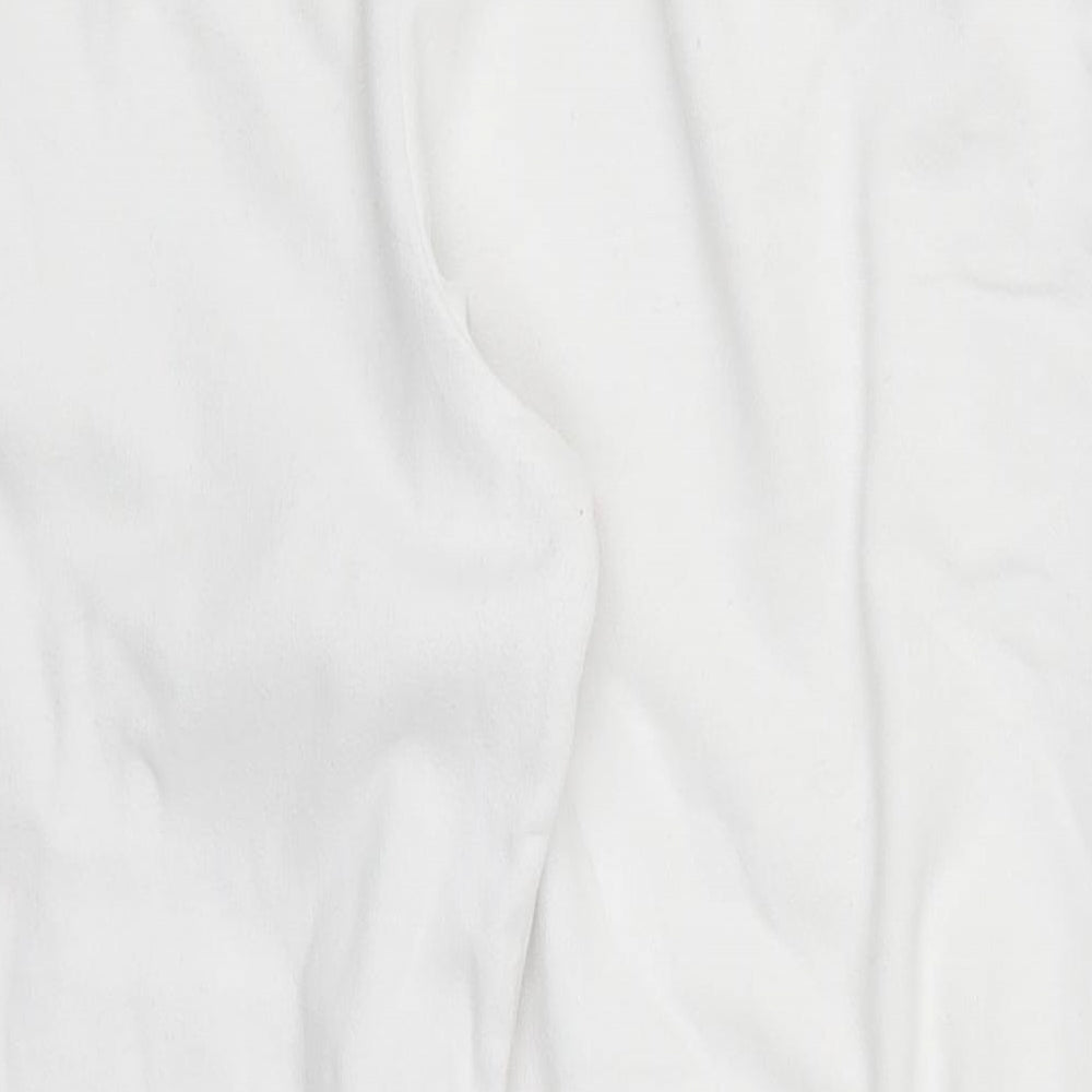 Jetty Womens White   Sweatpants Trousers Size M L26 in