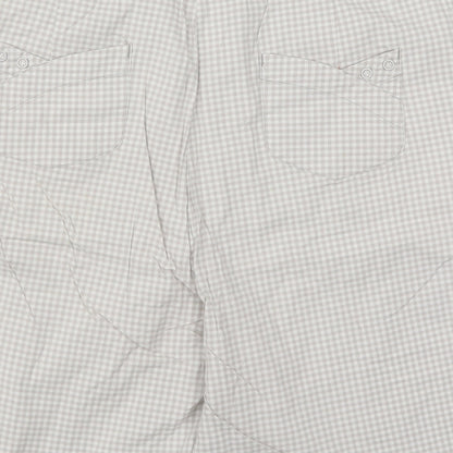 Emreco Womens Grey Check  Bermuda Shorts Size 38