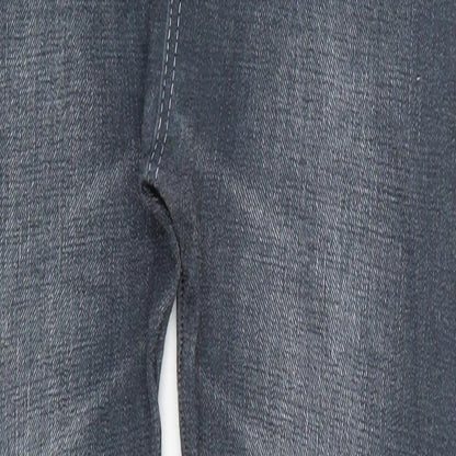 Trim & Slim Womens Blue   Carrot Leggings Size 30 in L28 in