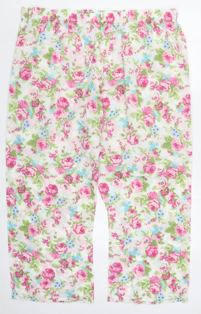 Womens UK Size 42 in Preworn Regular Fit  Multicoloured Trousers