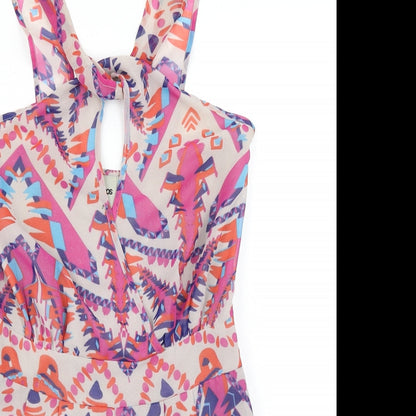 Womens UK Size 8 ASOS One-Piece Pink Playsuit