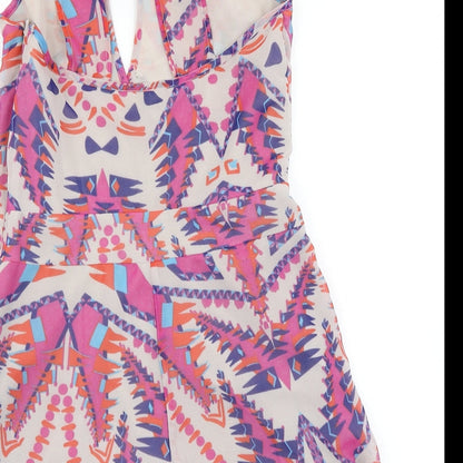 Womens UK Size 8 ASOS One-Piece Pink Playsuit