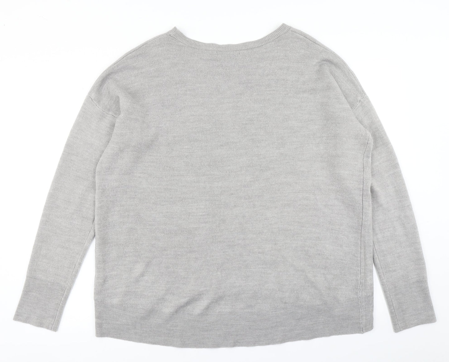 Primark Womens Grey  Knit Pullover Jumper Size XL