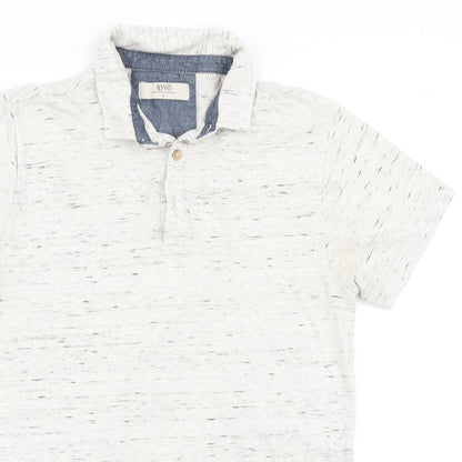 ACW85 Mens Beige    Polo Size S