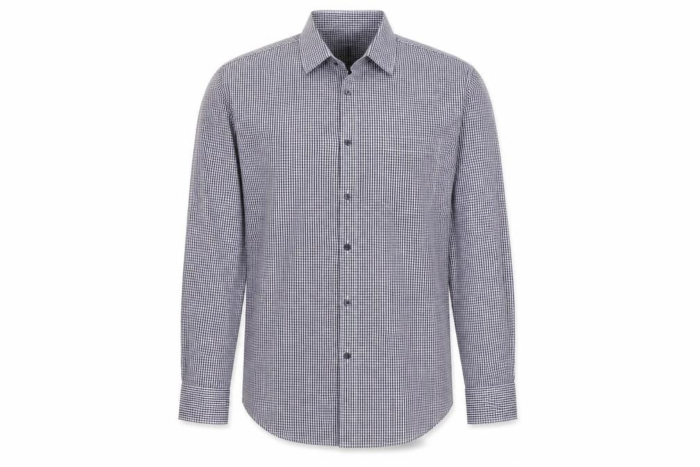 Mens UK Size 16.5 F&F Purple  Button-Up Long Sleeve Casual Shirt