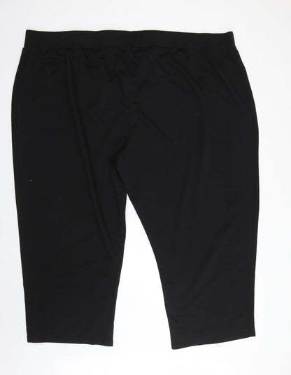pretty secrets Mens Black   Jogger Trousers Size 38 L25 in
